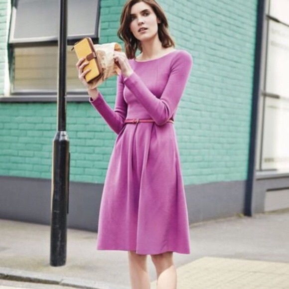 Boden Dresses & Skirts - Boden Lindsey Ponte Dress Orchid Lavender